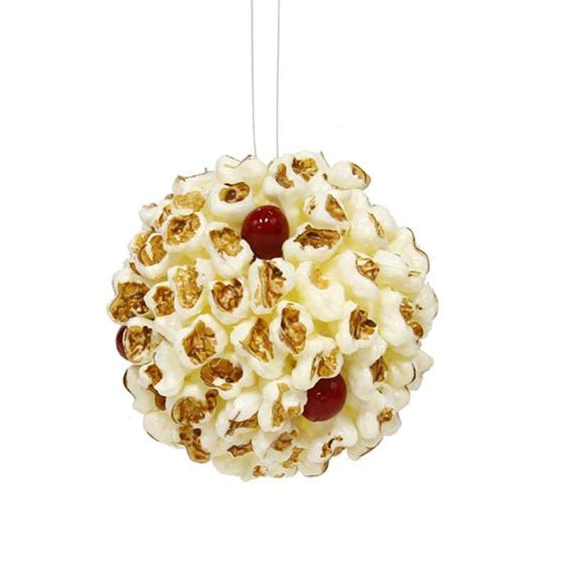 faux popcorn ball ornament