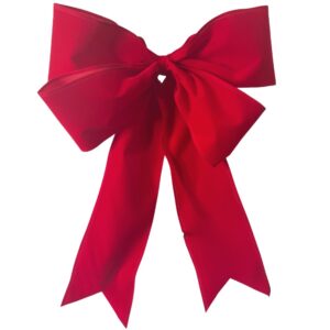 easy hand made wreath bow