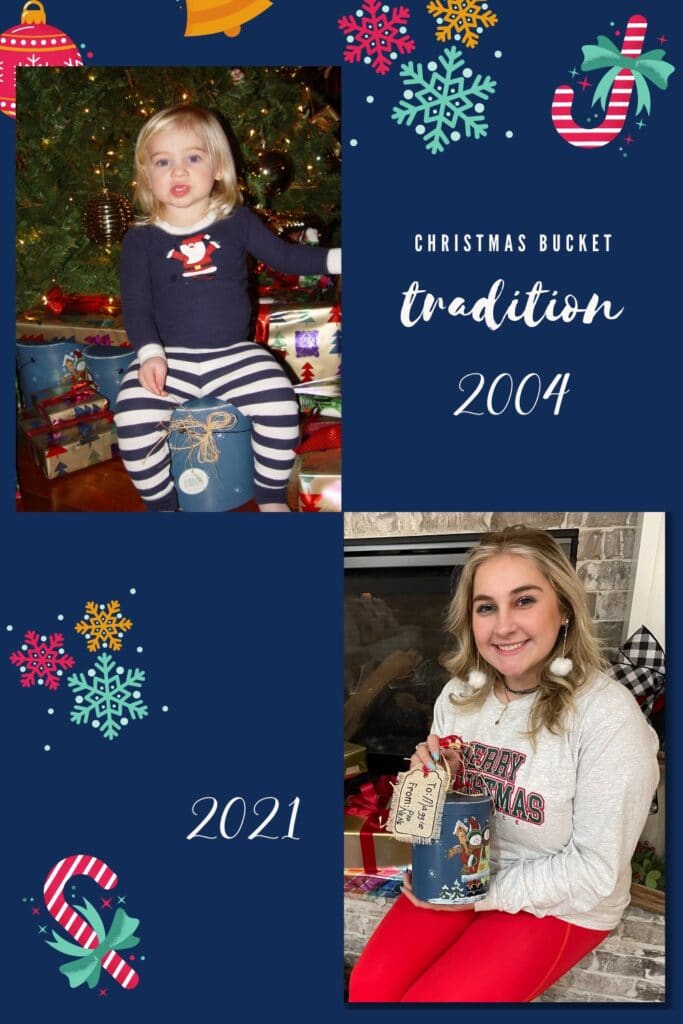maggie christmas bucket tradition