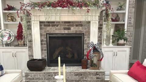 christmas mantel decoration