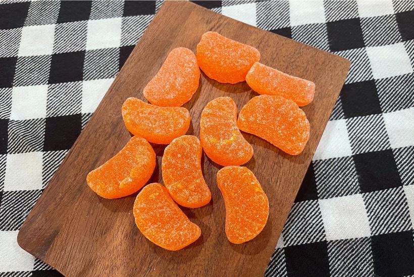 orange slice candy