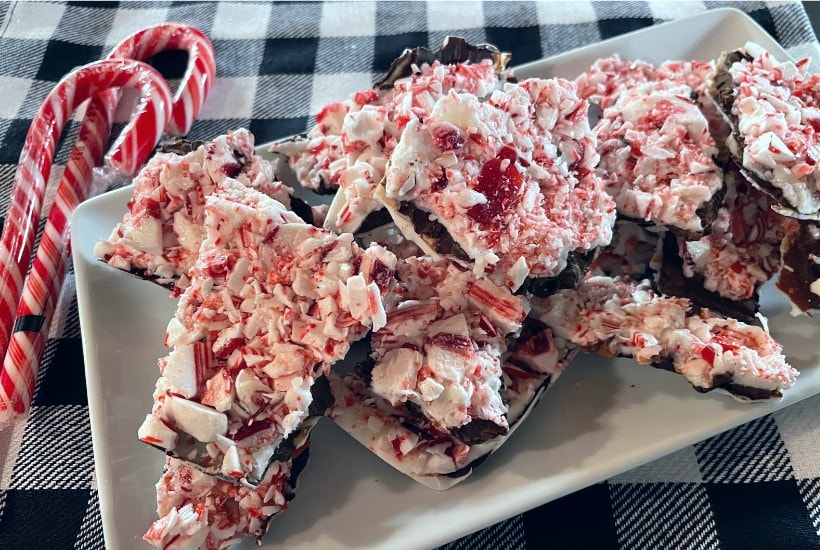 peppermint bark candy