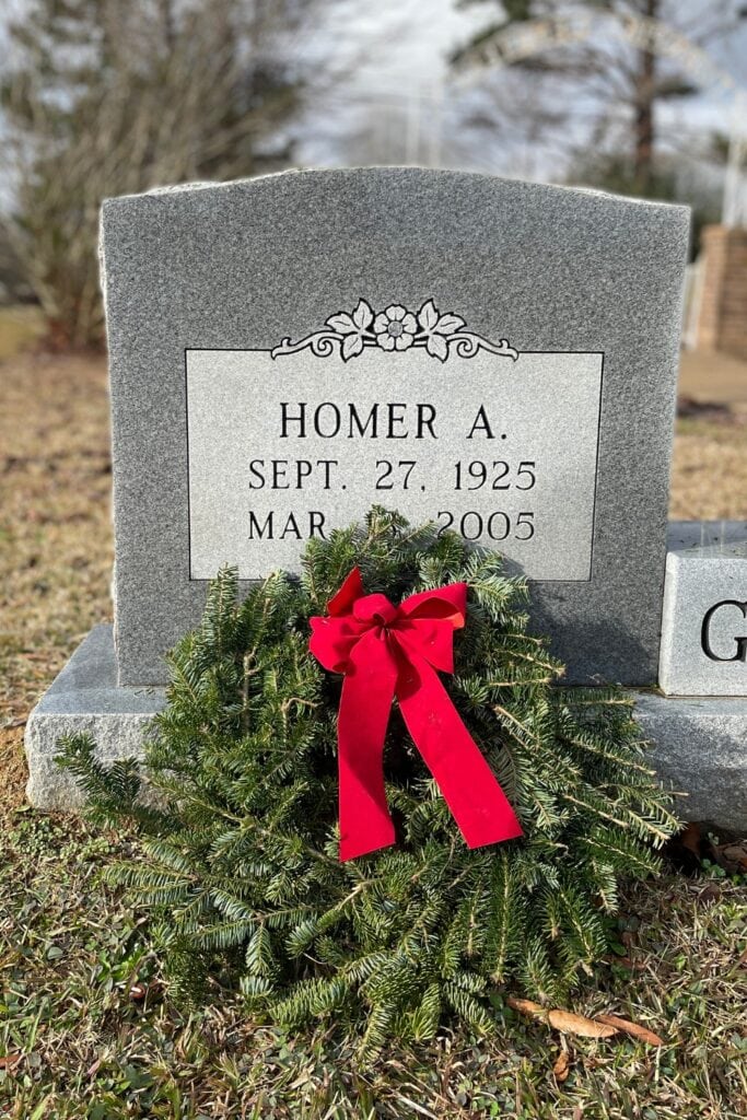 homer graham, wreaths across america, turnpike cemetery