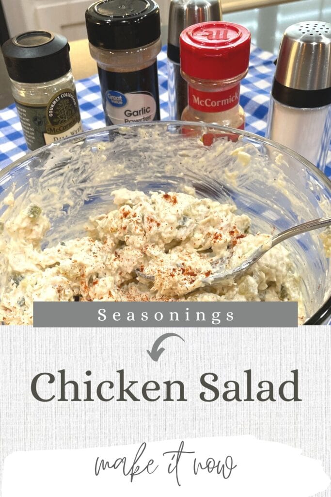 seasonings for easy chicken salad