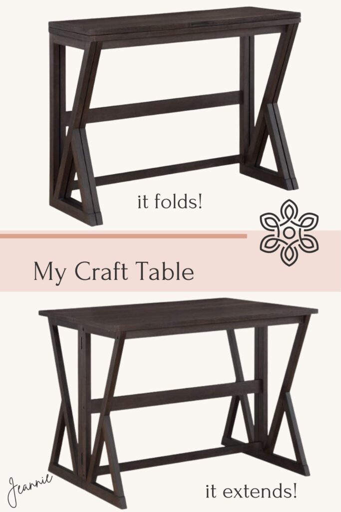 table folds and extends