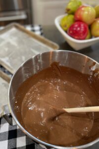 chocolate cake batter