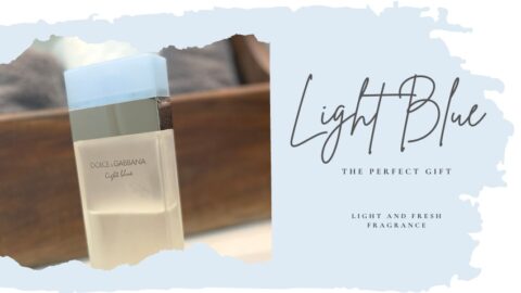 light blue perfume