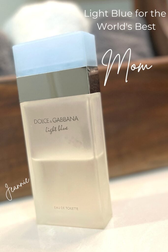 Dolce & Gabbana Light BLue perfume would make a perfect mother's day gift for the world's best mo