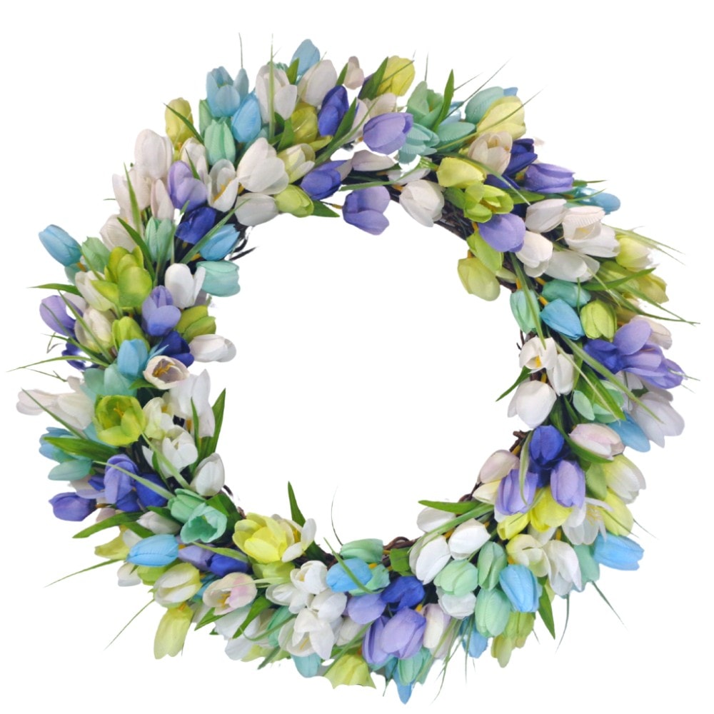 tulip wreath