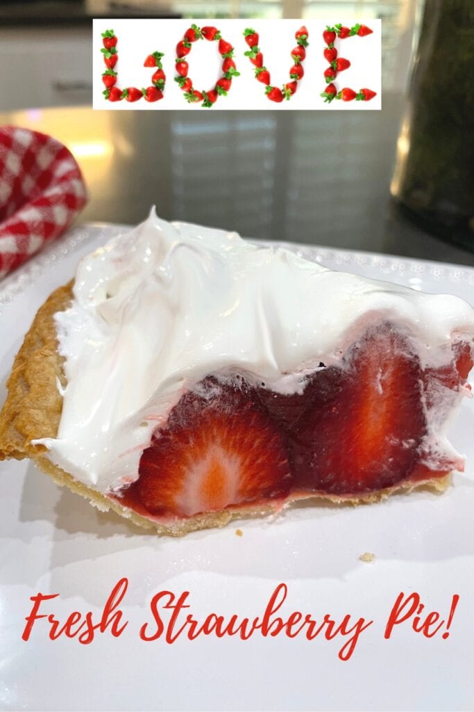 strawberry pie with frozen whipped topping