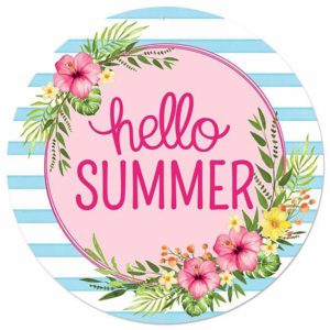 hello summer sign