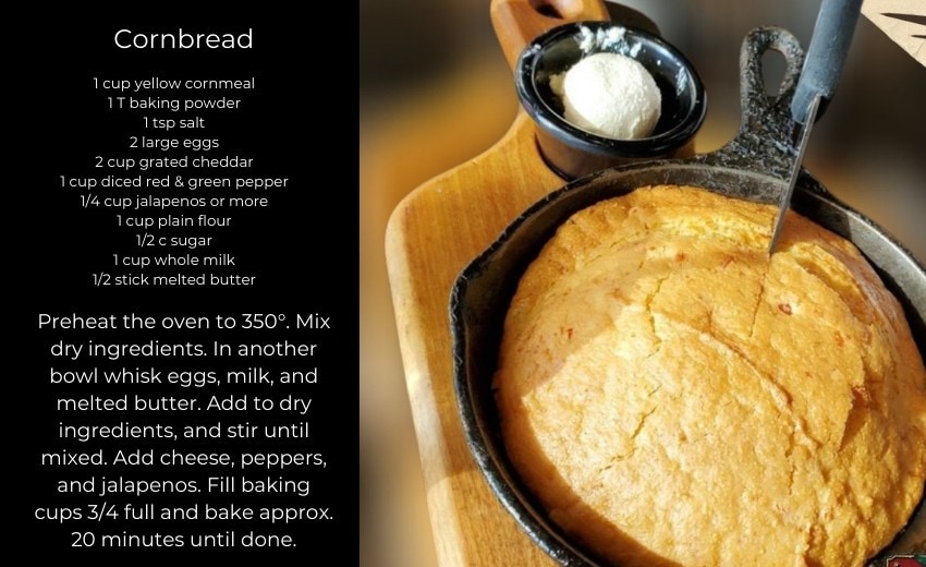 cornbread recipe at white river fish house branson mo