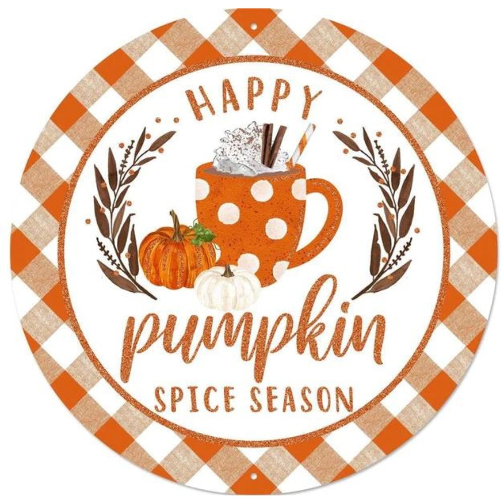 pumpkin spice sign