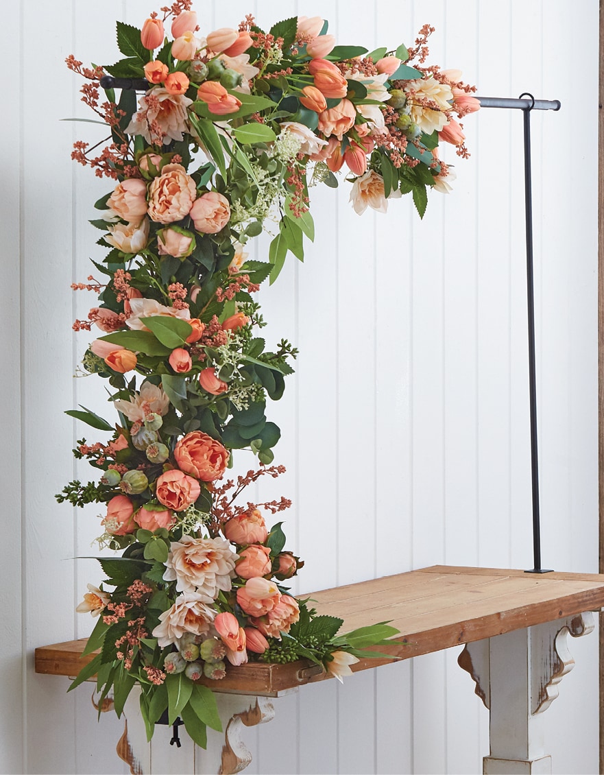 An Over the Table Rod for Decorating Jeannie Pence