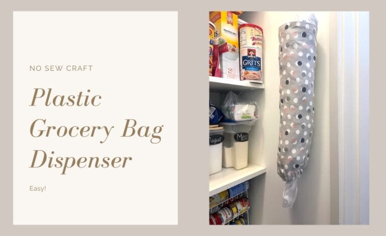 plastic grocery bag holder