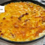 skillet mac & cheese with smoked sausage