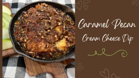 caramel pecan cream cheese dip