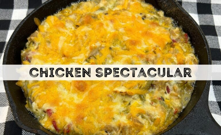 chicken spectacular easy casserole