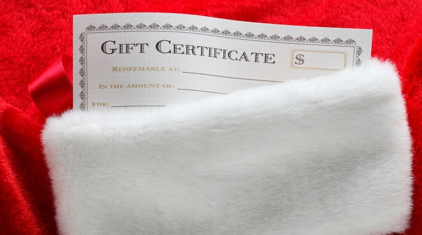 give a baby boomer a gift certificate or coupons for movies and restaurants