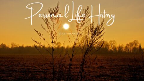 questions for a personal life history