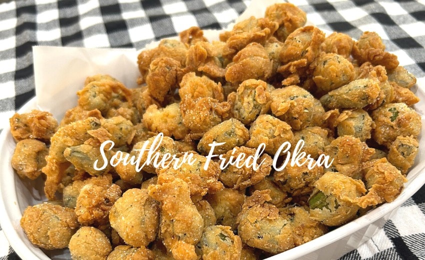 Southern Style Fried Okra