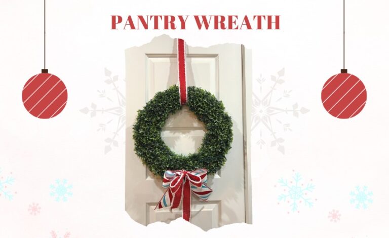 how to hang a wreath on an interior door