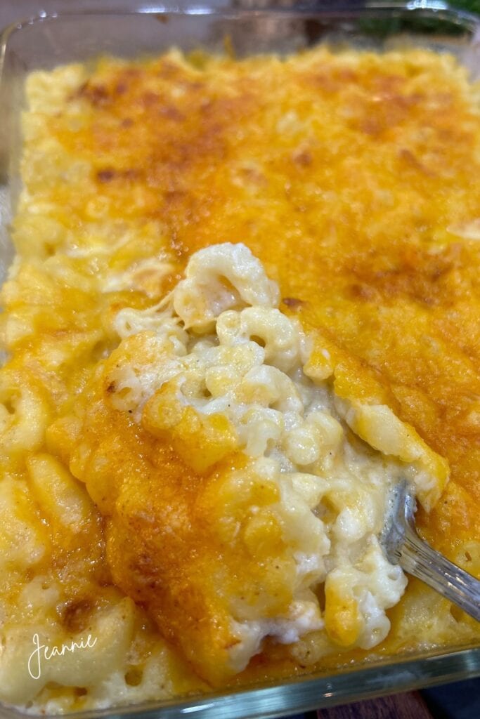 baked mac and cheese, my mother's recipe