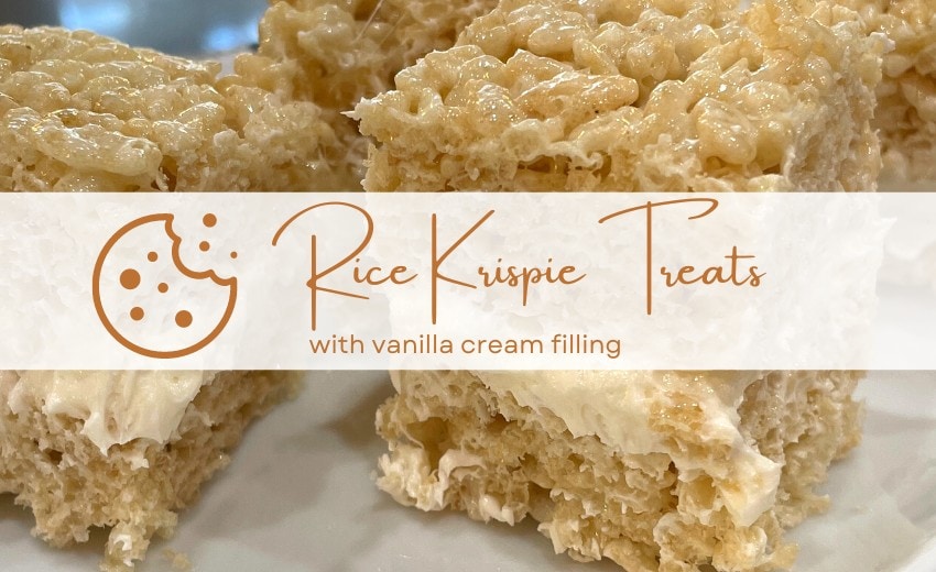 Add Cream Filling to Rice Krispie Treats