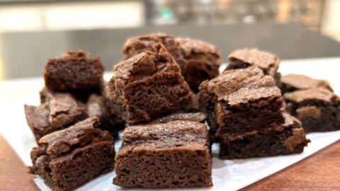 brownies made from a scratch recipe