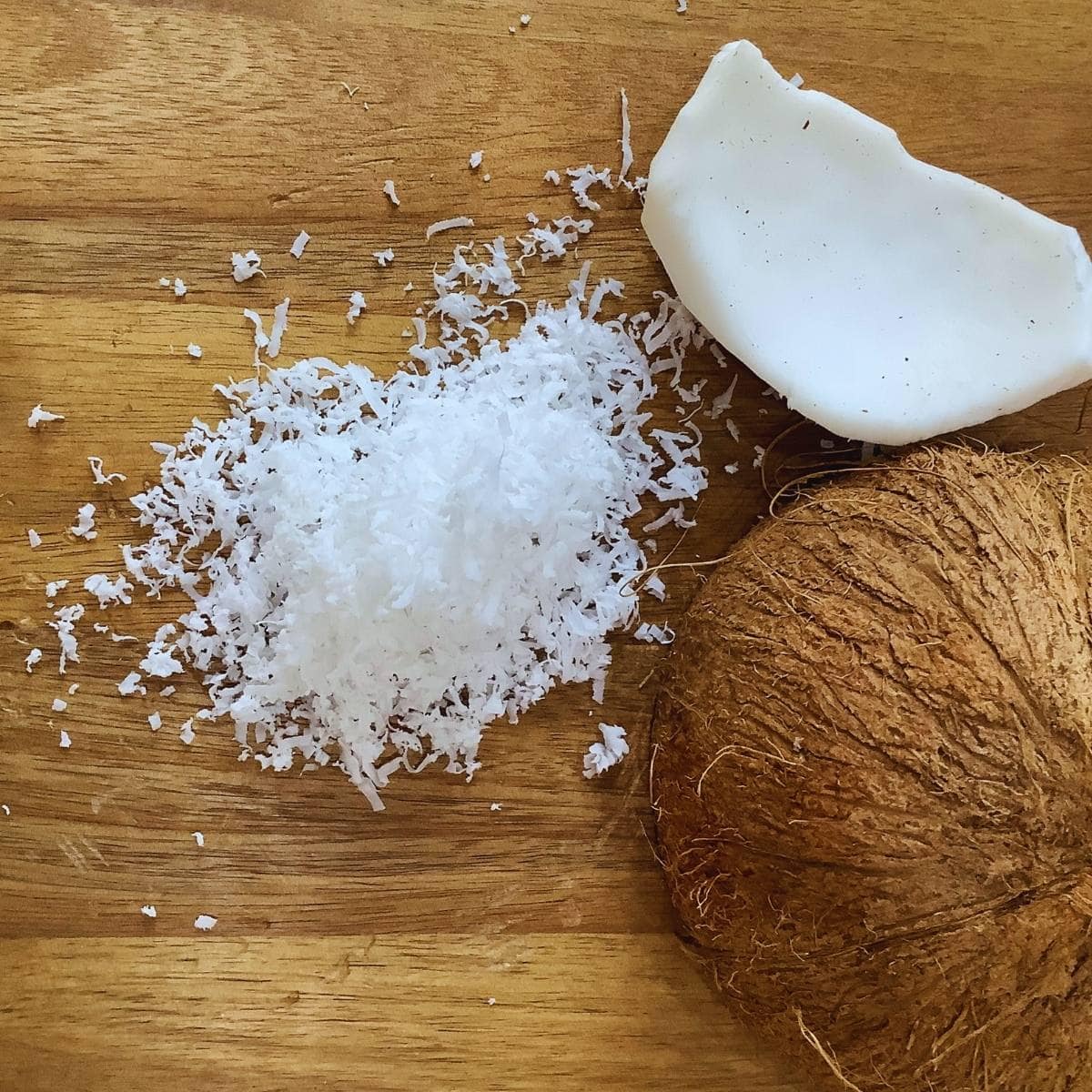 How to Grate Fresh Coconut