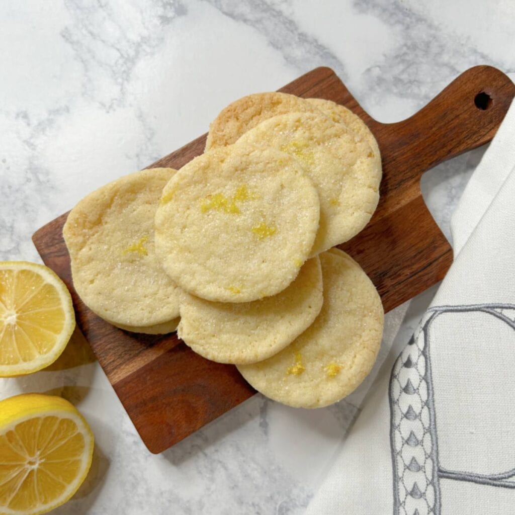 maggie's favorite cookies lemony sugar cookies