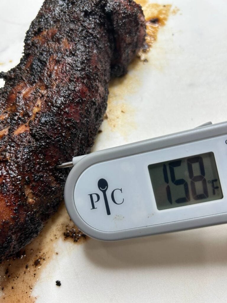 use a thermometer to check for desired temperature