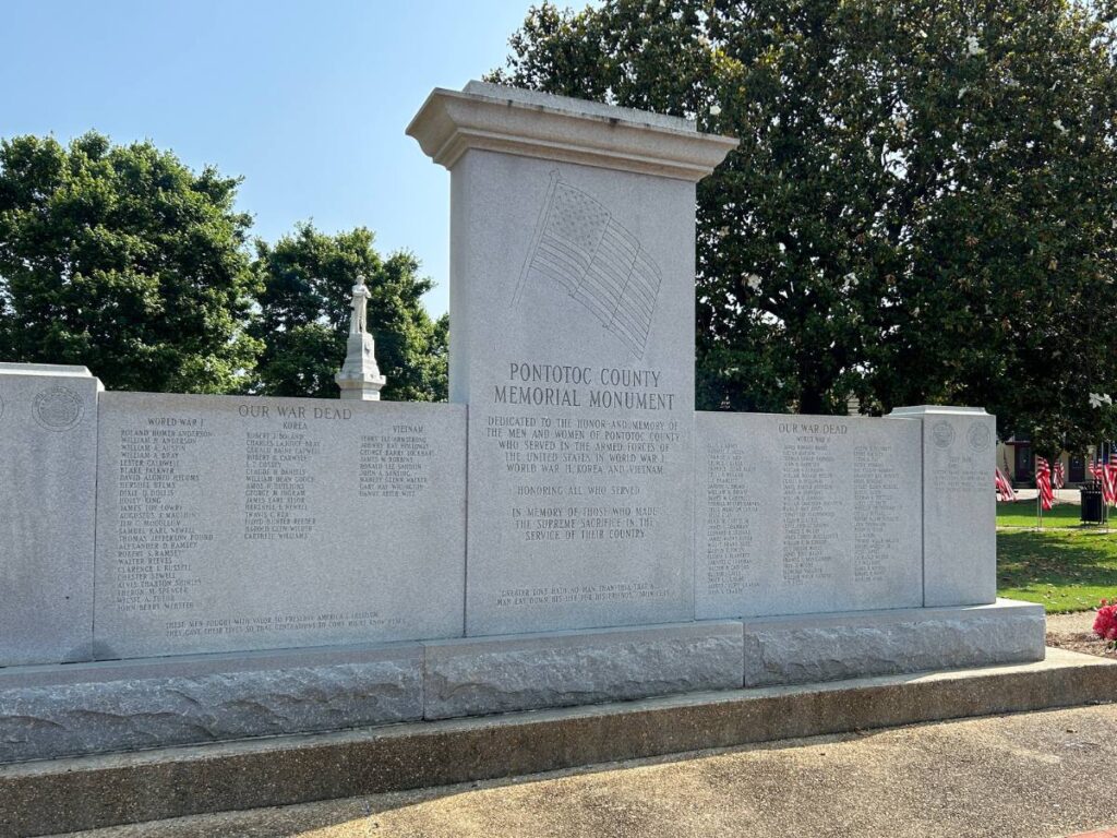 Pontotoc County Memorial Monument