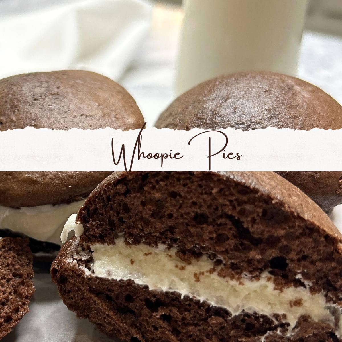 Whoopie Pies: Reduced Sugar