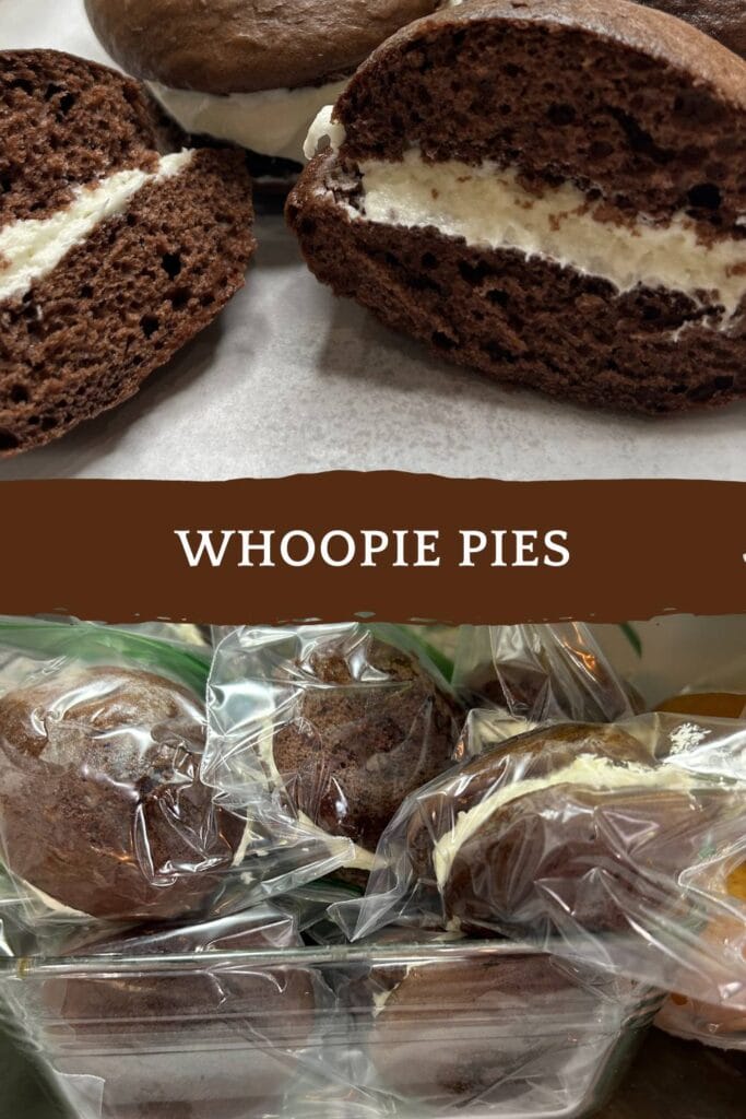 store whoopie pies in individual bags in the refrigerator