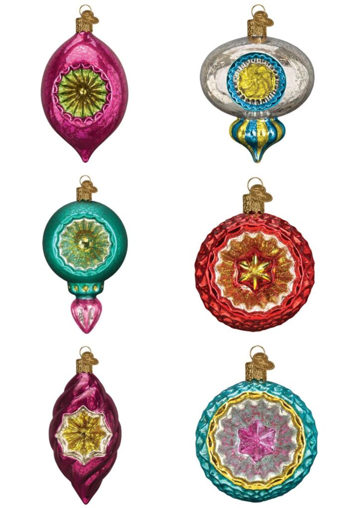 reflector ornaments from old world christmas in stock at Trendy Tree