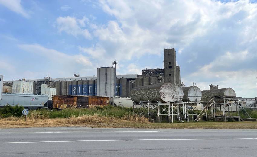 riceland foods processing plant in stuttgart, ar