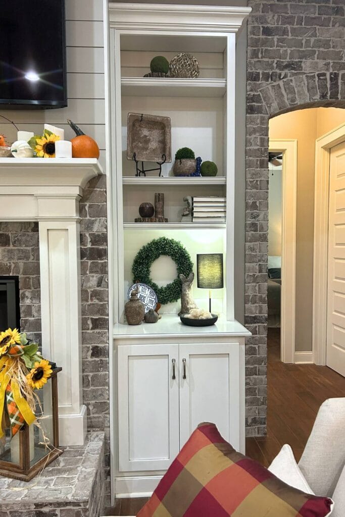 decorating a bookcase