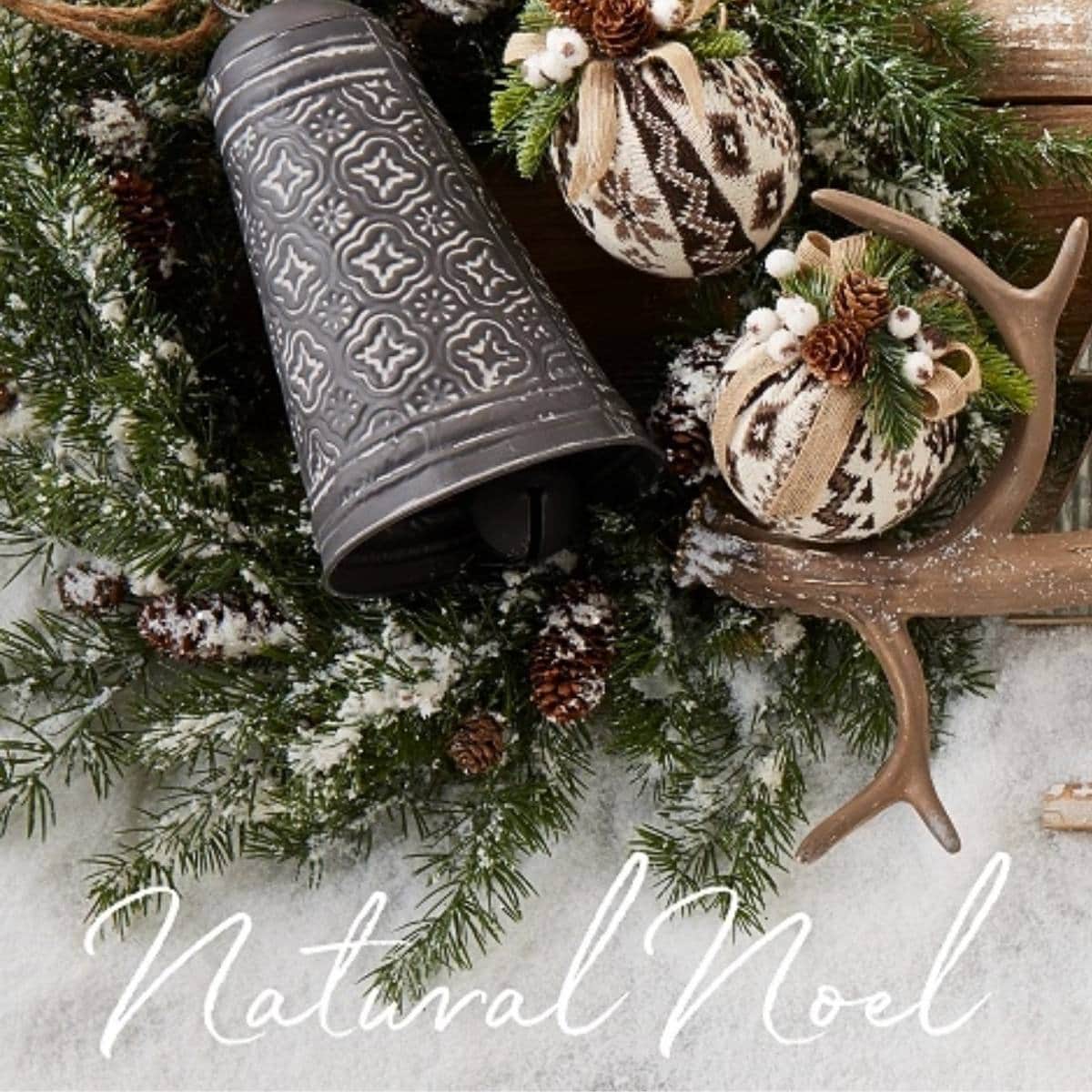 natural noel collection from raz imports rustic christmas decorations