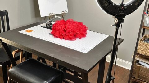 my table for crafting at home