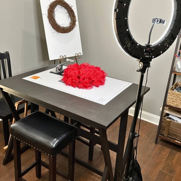 my table for crafting at home