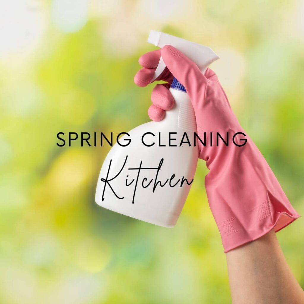 spring cleaning tips for kitchen