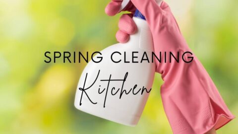 spring cleaning tips for kitchen