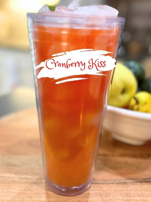 cranberry kiss loaded tea