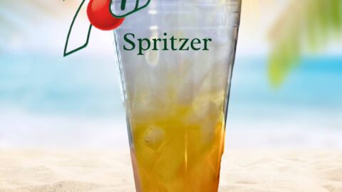 homemade loaded tea flavor 7up Spritzer