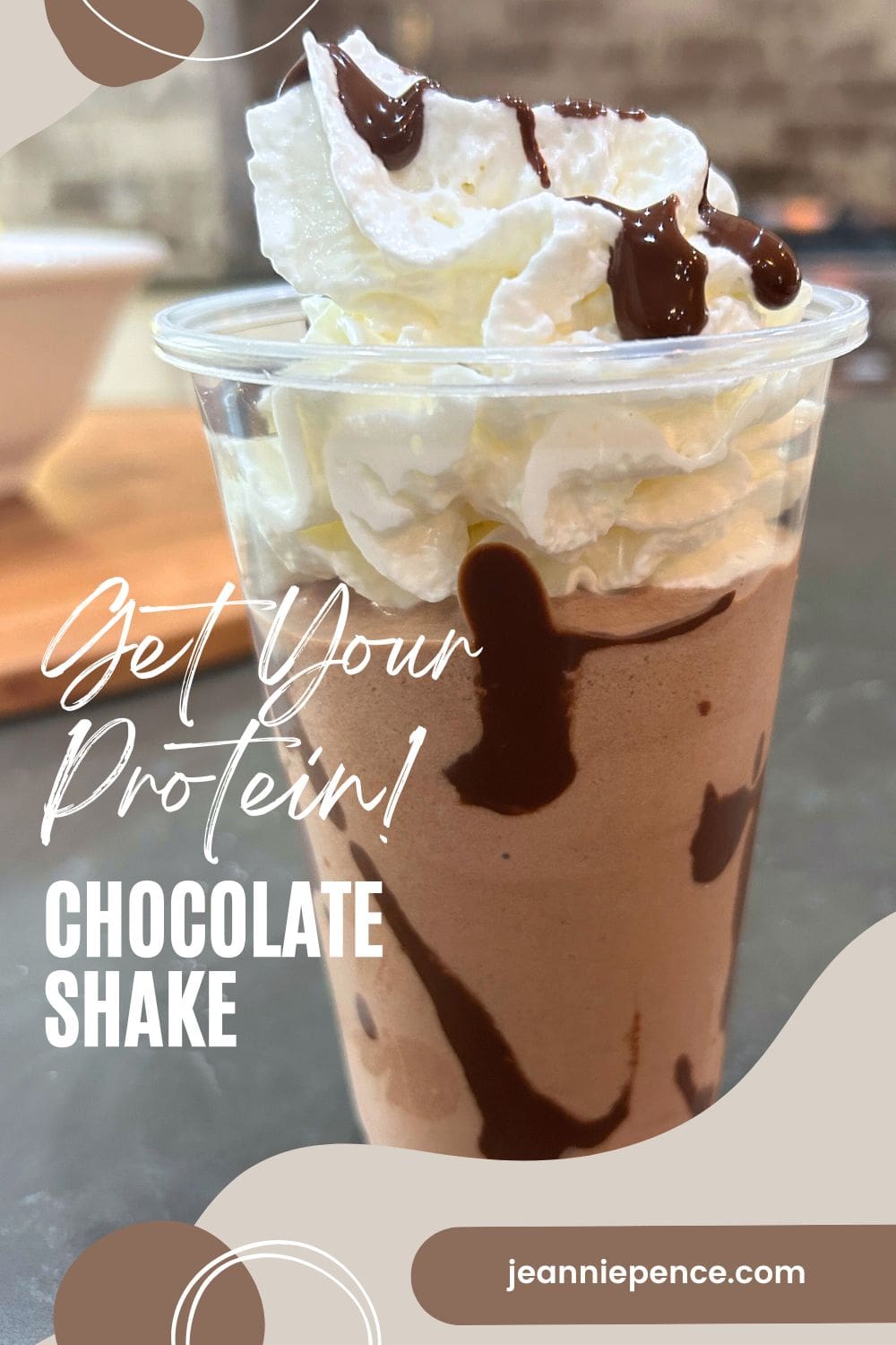 almond joy chocolate protein shake