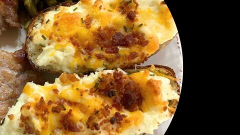 loaded spuds cheesy stuffed potatoes