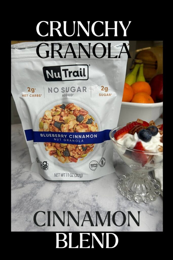 no added sugar granola cinnamon blend