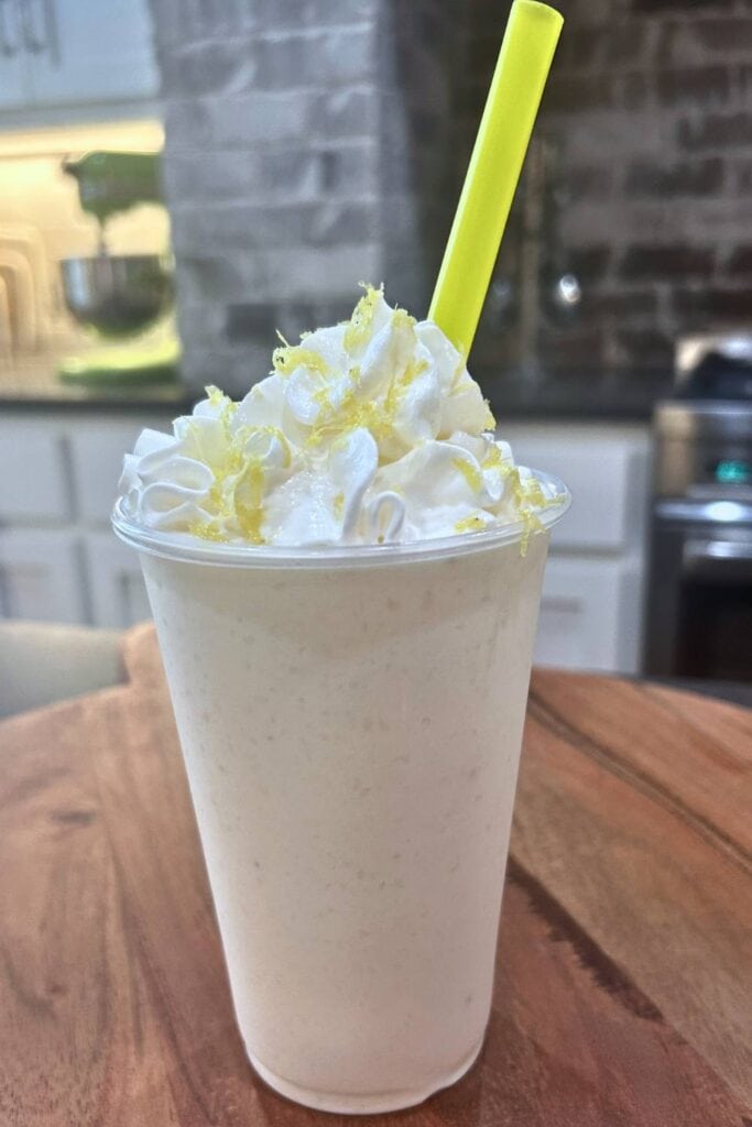 lemon protein smoothie