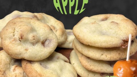 caramel apple cookies